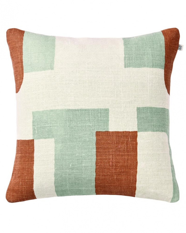 Jay - Apricot Orange/Aqua in the group Cushions / Style / Decorative Cushions at Chhatwal & Jonsson (ZCC330161-27)