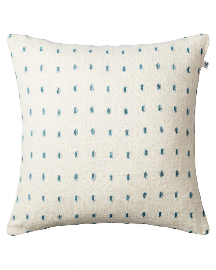Drop - White/Heaven Blue/Aqua in the group Cushions / Style / Decorative Cushions at Chhatwal & Jonsson (ZCC370150-17)