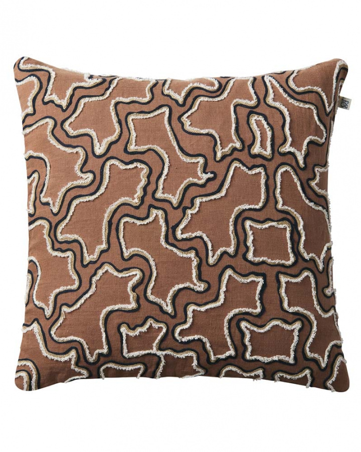 Kamal - Cognac/Sea Blue/Sand/Off White in the group Cushions / Style / Decorative Cushions at Chhatwal & Jonsson (ZCC390182-24)