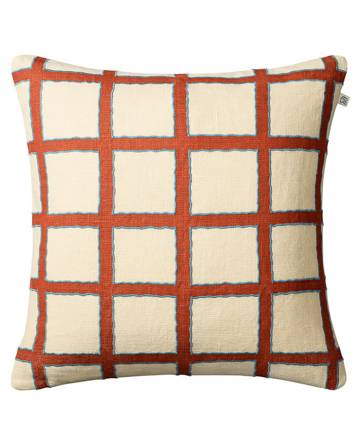 Amar - Lt. Beige/Apricot/Heaven Blue in the group Cushions / Style / Decorative Cushions at Chhatwal & Jonsson (ZCC410161-17B)