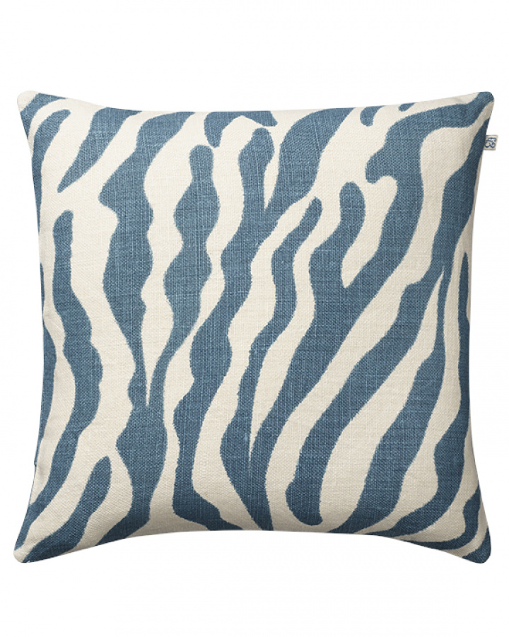 Zebra - Off White/Heaven Blue in the group Cushions / Style / Decorative Cushions at Chhatwal & Jonsson (ZCC440150-13)
