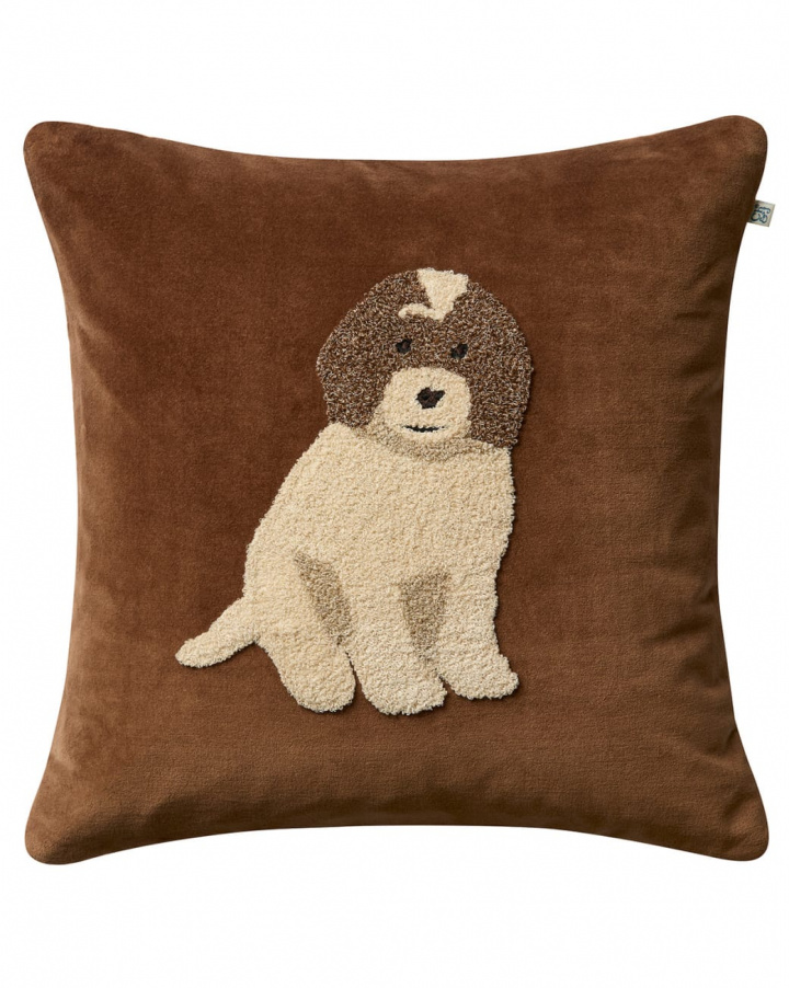 Doodle - Cognac in the group Cushions / Colour / Brown at Chhatwal & Jonsson (ZCC440182-26V)