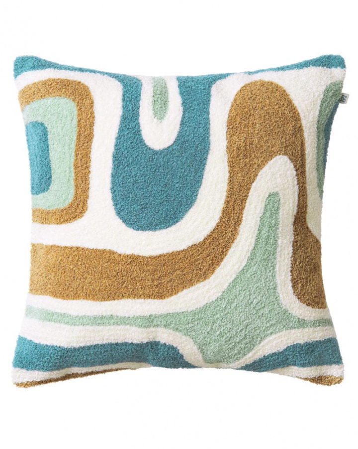 Godavari - Heaven Blue/Aqua/Sand/Off White in the group Cushions / Style / Decorative Cushions at Chhatwal & Jonsson (ZCC480150-25)