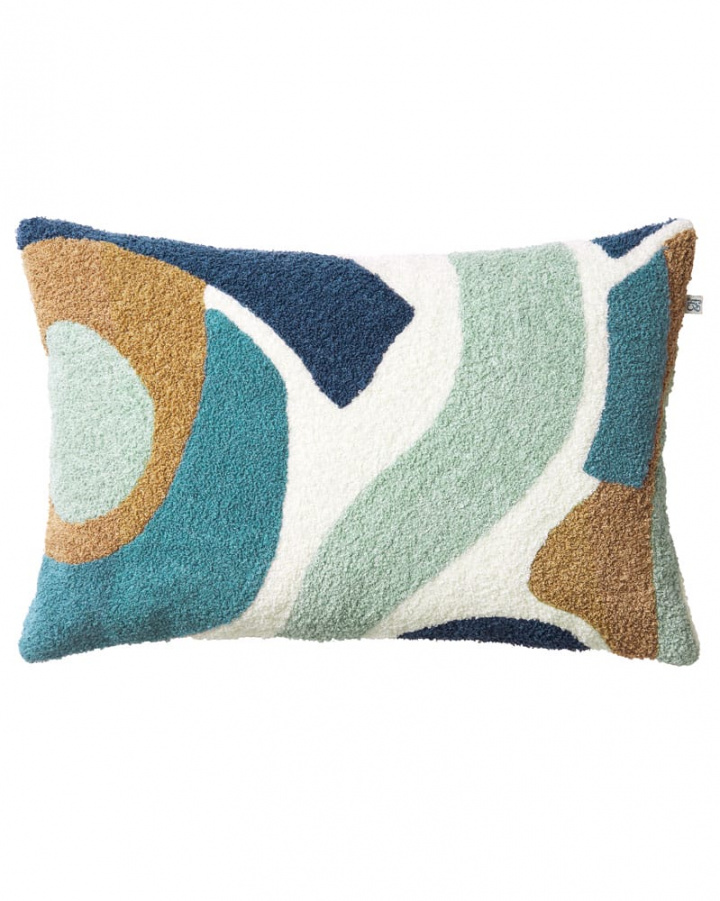 Sanskriti - Blue/Off White/Heaven Blue/Sand/Aqua in the group Cushions / Style / Decorative Cushions at Chhatwal & Jonsson (ZCC490244-25)