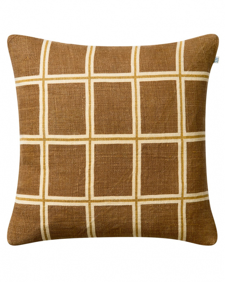 Raha - Taupe/Masala Yellow in the group Cushions / Style / Decorative Cushions at Chhatwal & Jonsson (ZCC520109-26B)