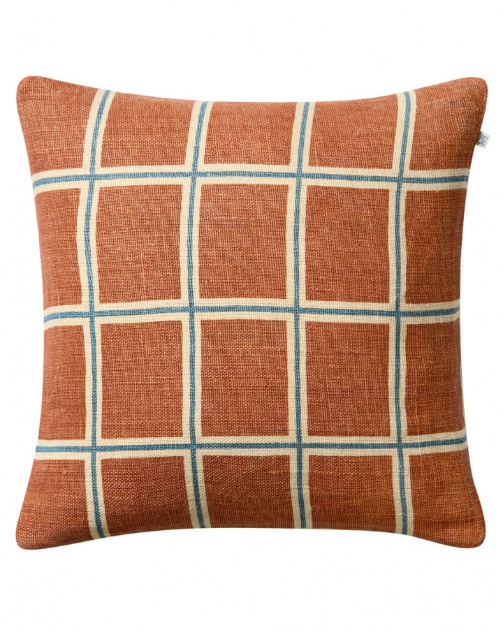 Raha - Apricot Orange/Heaven Blue in the group Cushions / Style / Decorative Cushions at Chhatwal & Jonsson (ZCC520161-26B)