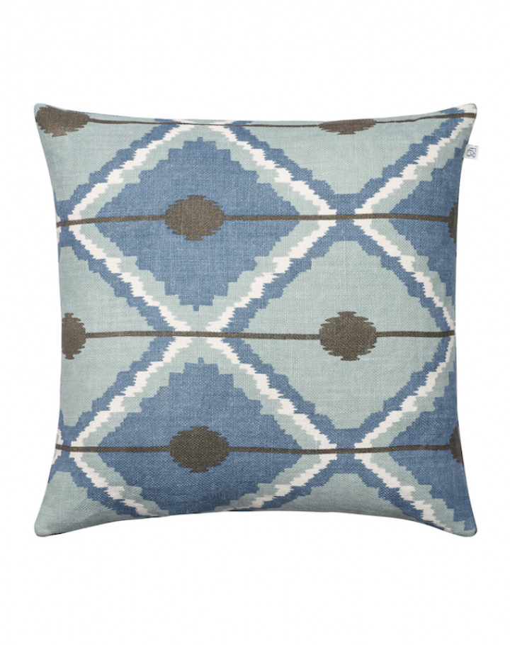 Pune - Heaven Blue/Grey/Aqua in the group Cushions / Style / Decorative Cushions at Chhatwal & Jonsson (ZCC550150-13)
