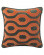 Velvet Cushion Cover Varanasi - Terracotta 50 x 50 cm