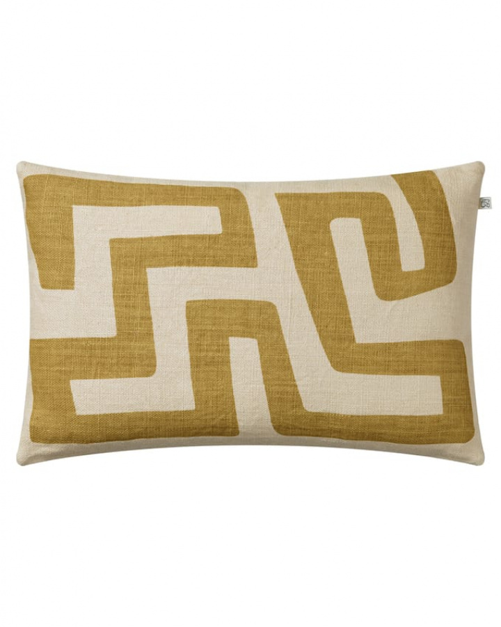Nagra - Lt. Beige/Spicy Yellow in the group Cushions / Style / Decorative Cushions at Chhatwal & Jonsson (ZCC580234-15B)