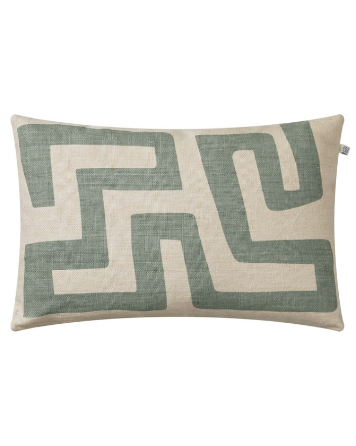 Nagra - Lt. Beige/Aqua in the group Cushions / Style / Decorative Cushions at Chhatwal & Jonsson (ZCC580252-15B)
