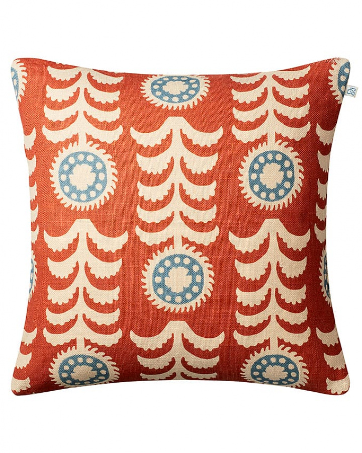 Alok - Lt. Beige/Apricot/Heaven Blue in the group Cushions / Style / Decorative Cushions at Chhatwal & Jonsson (ZCC620161-17B)