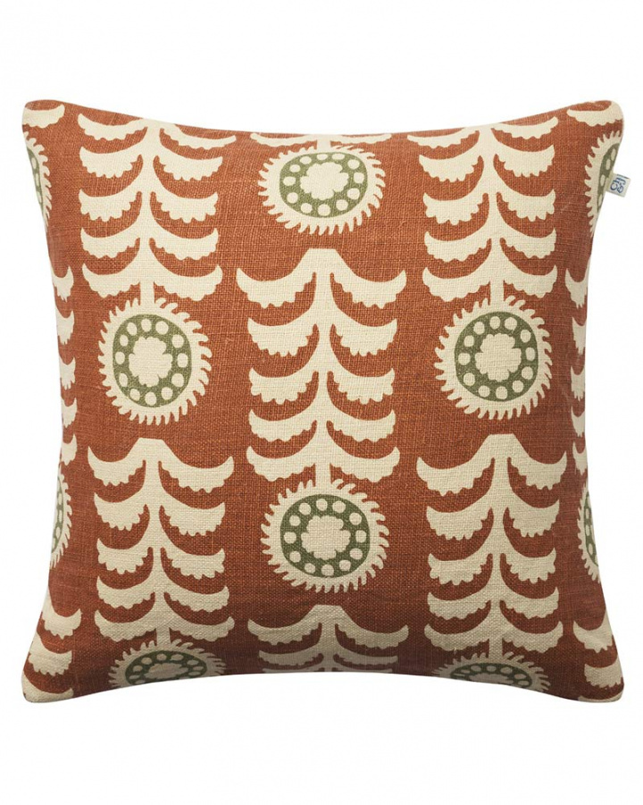 Alok - Terracotta/Cactus Green in the group Cushions / Style / Decorative Cushions at Chhatwal & Jonsson (ZCC620168-20B)