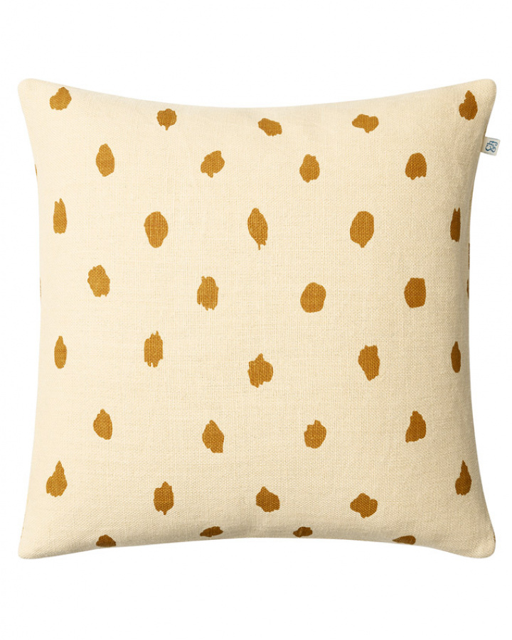 Yash - Lt. Beige/Spicy Yellow in the group Cushions / Style / Decorative Cushions at Chhatwal & Jonsson (ZCC640134-18B)