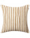 Striped linen cushion cover
