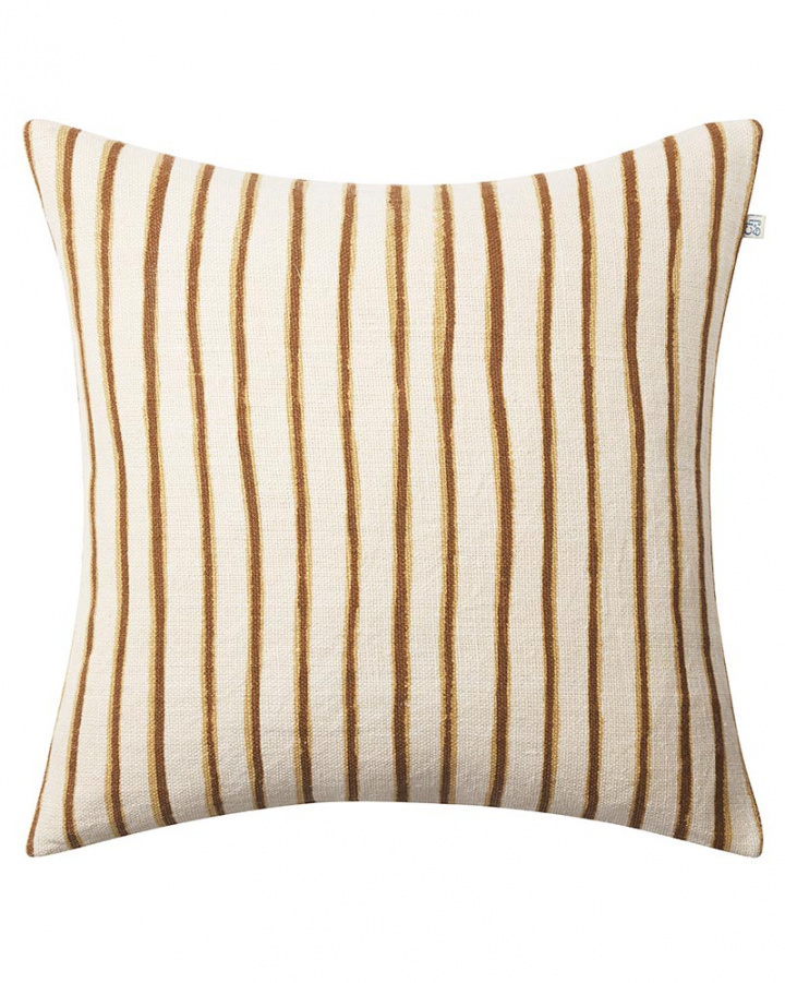 Jaipur Stripe - Off White/Khaki/Taupe in the group Cushions / Colour / Brown at Chhatwal & Jonsson (ZCC670111-21)