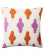 Purple and Orange linen cushion cover