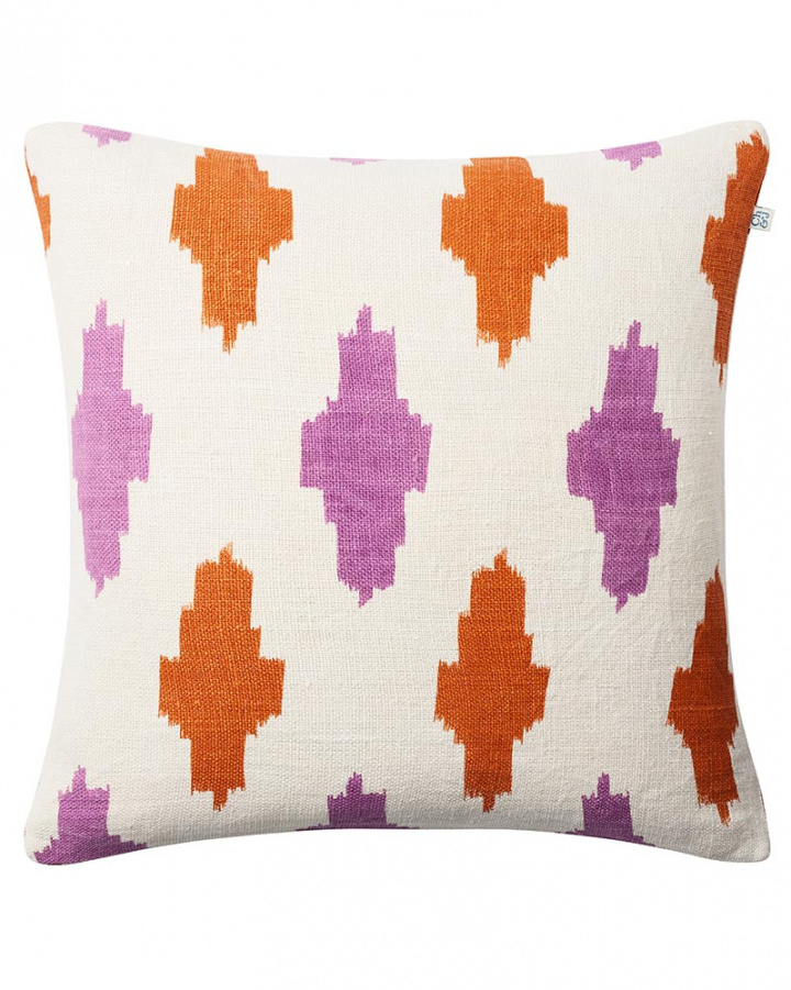 Ikat Agra - Off White/Amber/Herb in the group Cushions / Colour / Orange at Chhatwal & Jonsson (ZCC700162-21)