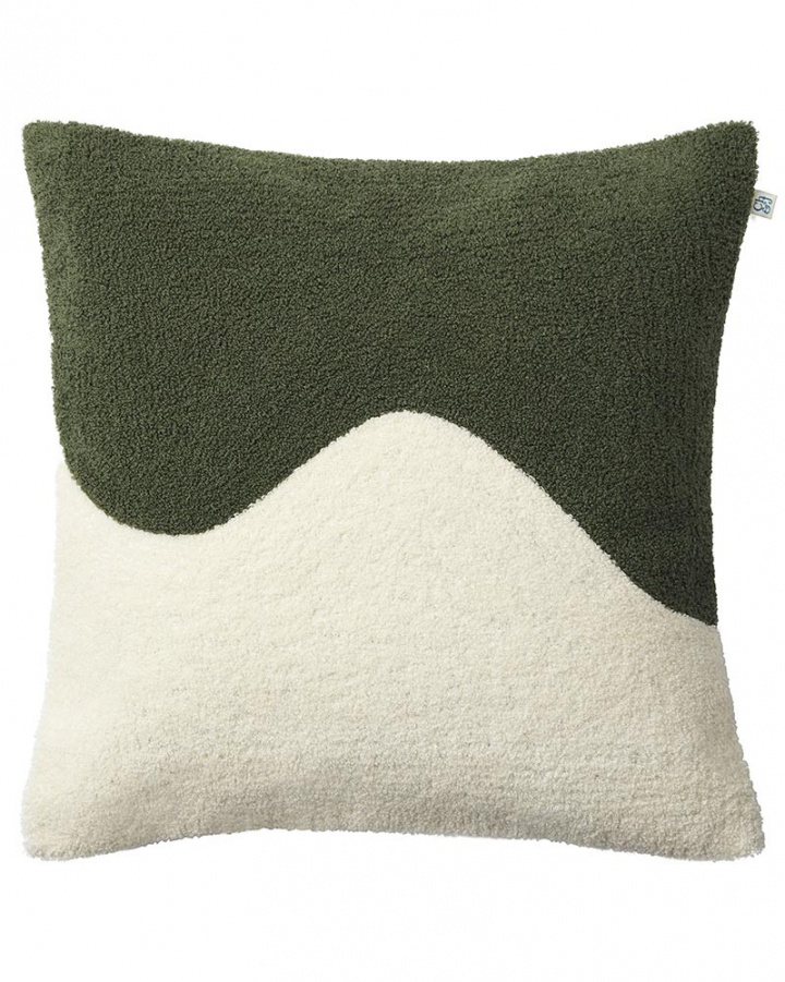 Yogi - Cactus Green/Off White in the group Cushions / Style / Boucl� at Chhatwal & Jonsson (ZCC810172-21)
