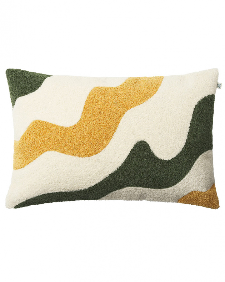Lodi - Cactus Green/Spicy Yellow/Off White in the group Cushions / Style / Boucl� at Chhatwal & Jonsson (ZCC910272-21)