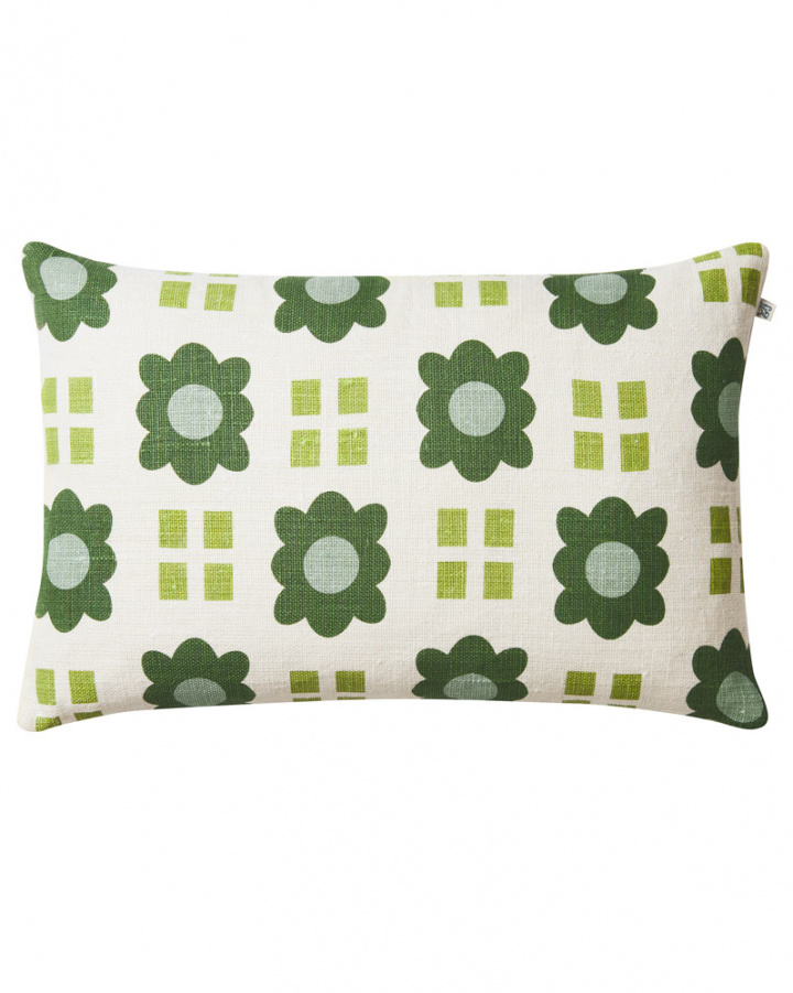 Lalit - Aqua/Lime/Cactus Green in the group Cushions / Style / Floral Cushions at Chhatwal & Jonsson (ZCC960252-25)