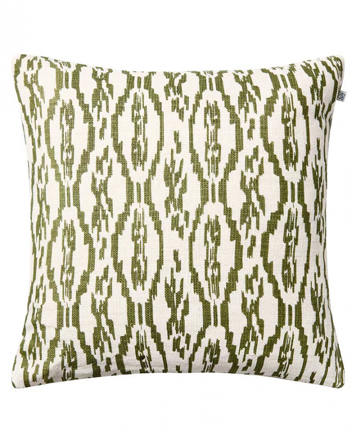 Deccan - Off White/Cactus Green in the group Cushions / Colour / White at Chhatwal & Jonsson (ZCC970172-23)