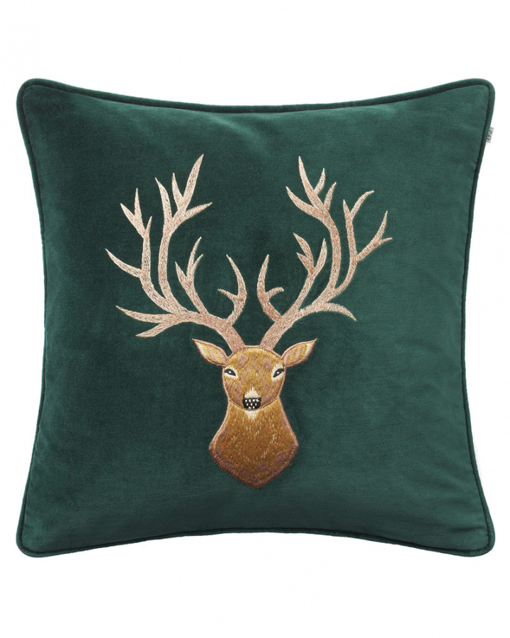 Reindeer - Green in the group Cushions / Style / Christmas Cushions at Chhatwal & Jonsson (ZCC980170-20V)