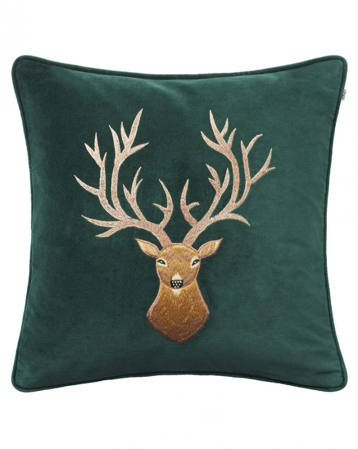 Reindeer - Green in the group Cushions / Style / Christmas Cushions at Chhatwal & Jonsson (ZCC980170-20V)