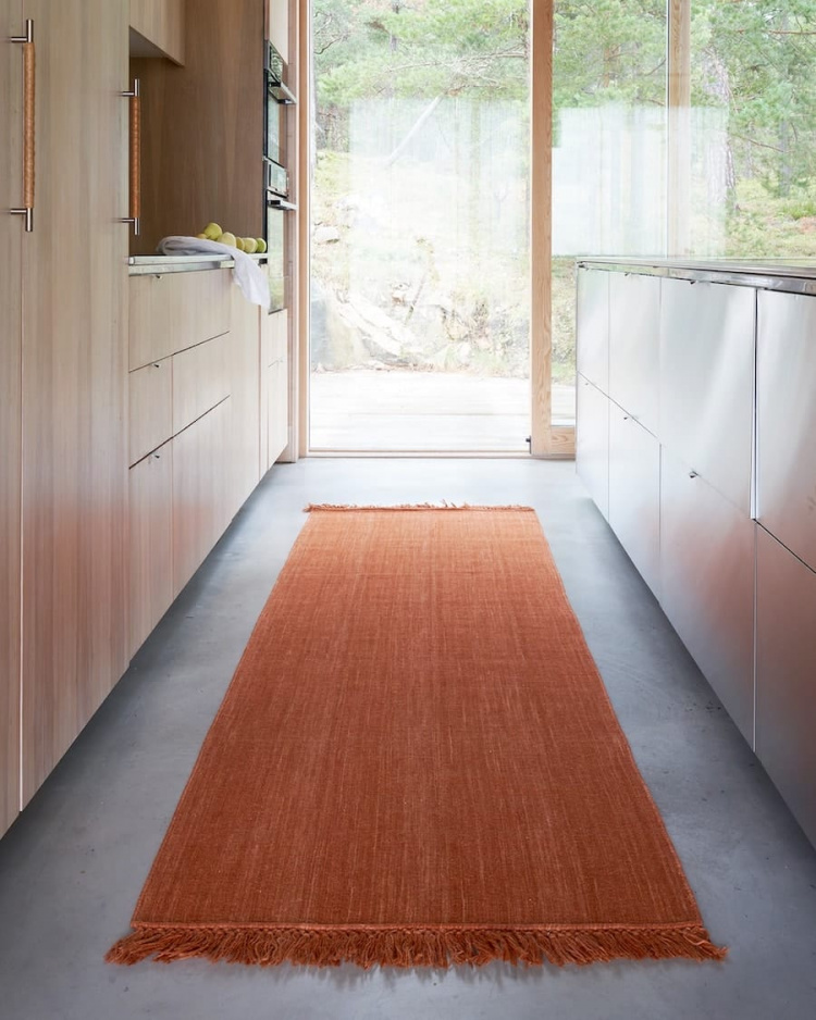 Gd Nanda Rug Nanda - Rust is a flatwoven wool rug | Chhatwal & Jonsson