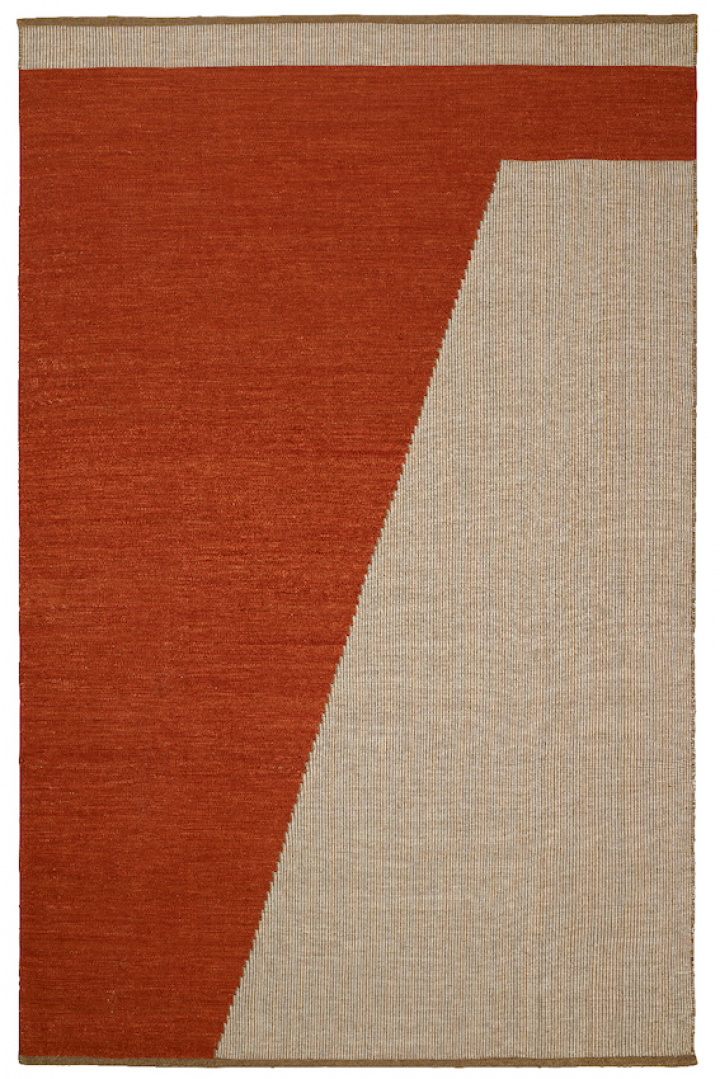 Una - Rust/Beige/Off White TRACEABLE in the group Rugs / Colour / Colourful Rugs at Chhatwal & Jonsson (ZDH502267-14)