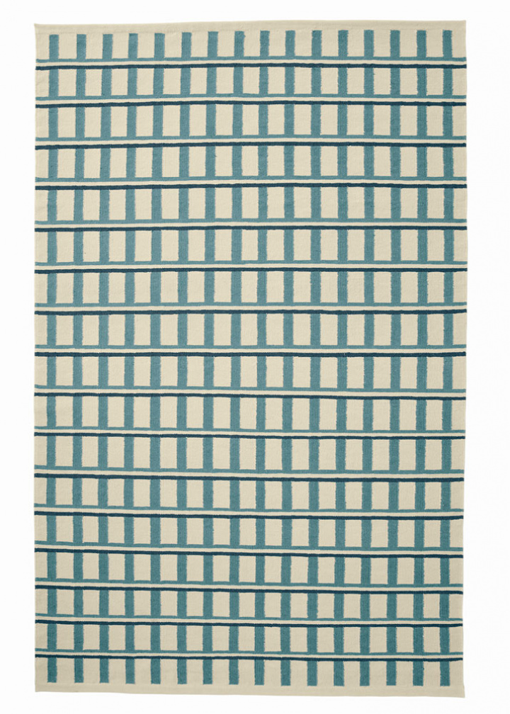 Mysore - Off White/Heaven Blue/Blue in the group Rugs / Colour / White at Chhatwal & Jonsson (ZDH782250-23)
