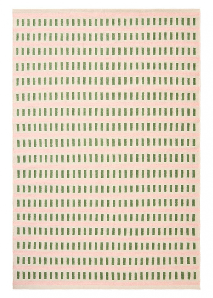 Ladakh - Off White/Cactus Green/Dusty Pink in the group Rugs / Colour / Green at Chhatwal & Jonsson (ZDH872272-23)