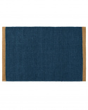 Tarun - Dark Blue/Beige DOORMAT