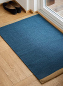 Tarun - Dark Blue/Beige DOORMAT