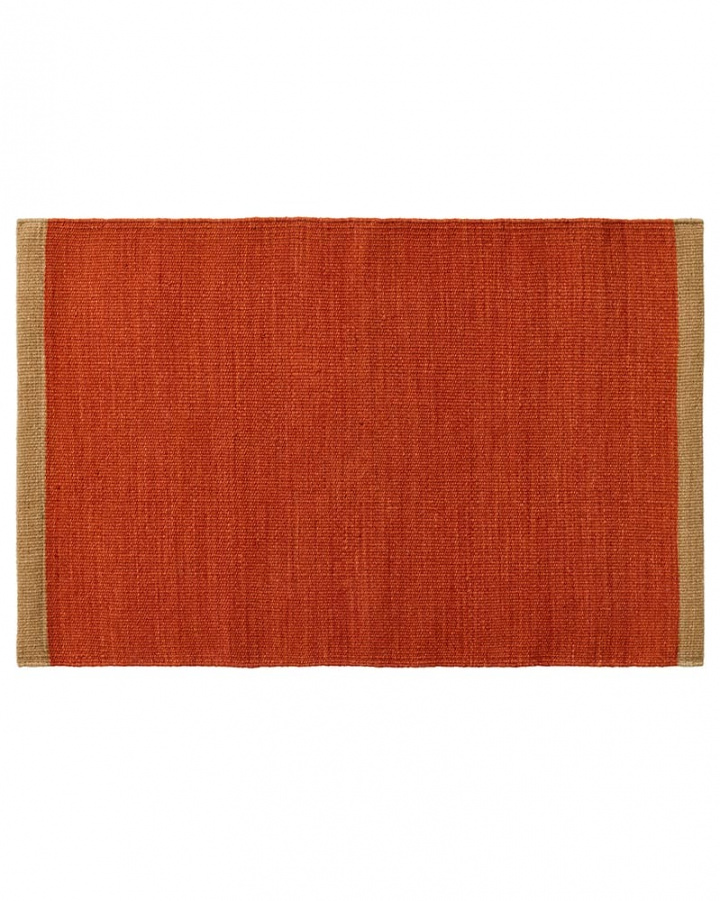 Tarun - Rust/Beige DOORMAT in the group Rugs / Size / Rugs 60x90 cm at Chhatwal & Jonsson (ZDM733067-22)