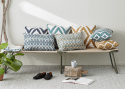 Ikat Delhi - Blue/Heaven Blue OUTDOOR