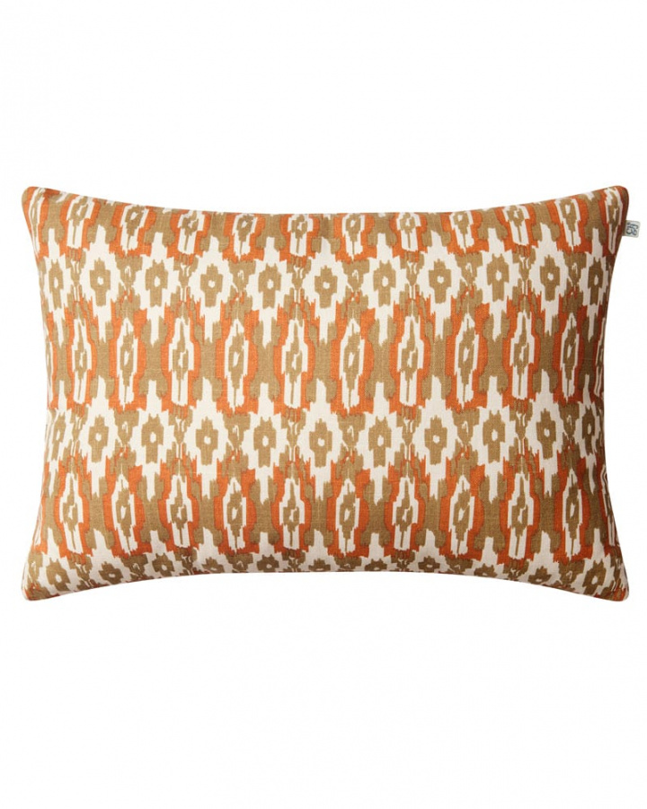 Ikat Delhi - Apricot Orange/Beige OUTDOOR in the group Cushions / Room / Outdoor at Chhatwal & Jonsson (ZOIC080261-25)
