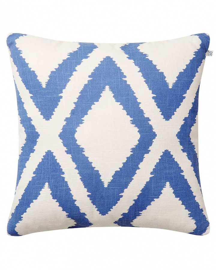 Diamond - Riviera Blue/Off White OUTDOOR in the group Cushions / Colour / White at Chhatwal & Jonsson (ZOIC250153-23)
