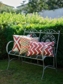 Ikat Sema - Mineral Red/Off White OUTDOOR