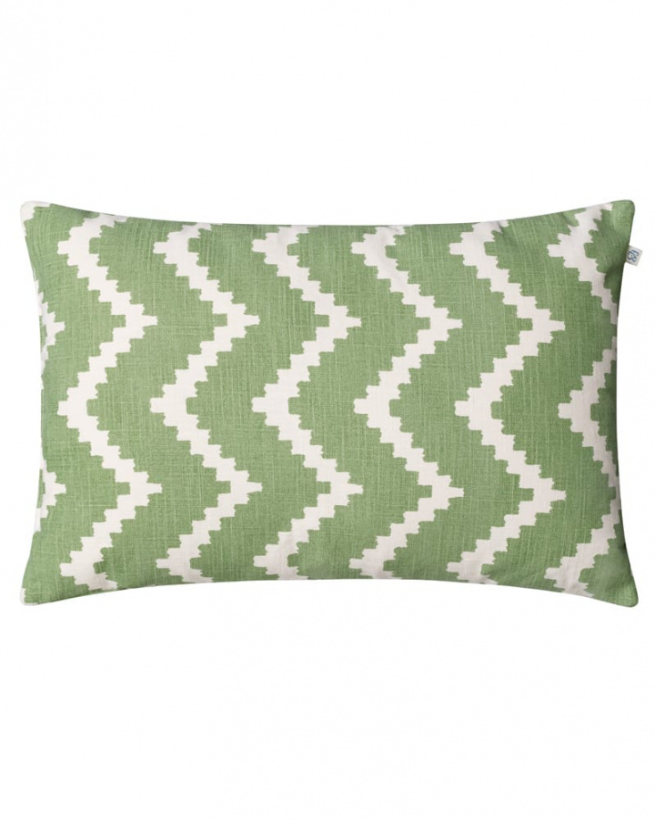 Green outdoor cushion Zebra
