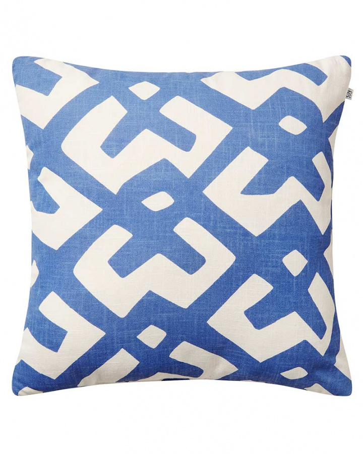 Dadra - Riviera Blue/Off White OUTDOOR in the group Cushions / Colour / White at Chhatwal & Jonsson (ZOIC590153-23)